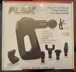 Flex Elite Fitness Multi Angle Precision Massager With Travel Case. Fixed Price $54.95.