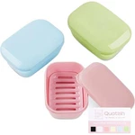 Travel Soap Case Leak Proof Plastic Dish 3 Pack Gym Bag Organizer New. Fixed Price $13.01.