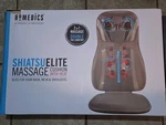 Homedics MCS-840HA Shiatsu Back Shoulder Massager With Heat & Remote Gray. Fixed Price $135.00.