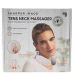 Sharper Image Tens Neck Massager With Heat & Remote 1 Pack New. Fixed Price $28.00.