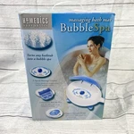 Homedics Massaging Bath Bubble Spa BMAT-4 Compact Roll Up 2 Spd New Open Box. Fixed Price $62.99.
