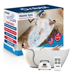 Electric Bubble Massage Mat - Waterproof Spa With Remote Control & Heater. Fixed Price $199.99.
