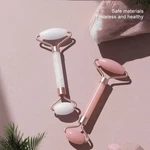 Natural Jade Gua Sha Beauty Facial Roller Board Set Face Massager Tool. Fixed Price $7.40.
