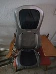 Homedics MCS-1000 Heated Massage Cushion Grey. Fixed Price $45.00.