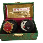 Thy Arts Baoding Balls Chinese Health Massage Exercise Stress -black Moon. Fixed Price $11.54.