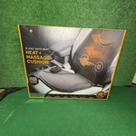 Universal Car Seat Massager Cushion Heat 12 Volt Comfort Black Relax New Sealed. Fixed Price $29.99.