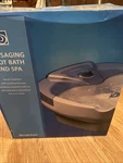 Brookstone Massaging Foot Bath And Spa. Nos. Fixed Price $39.99.