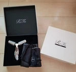 Mtg Refa Pro Silver Y-shaped Double Roller Face Body Massager Beauty Tool Japan. Fixed Price $100.99.