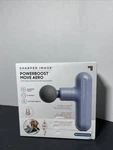 Sharper Image Powerboost Move Percussion Massage Gun Cordless 4 Heads Black. Fixed Price $49.95.