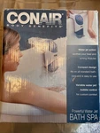 Conair Body Benefits Water Jet Bath Spa Dual BTS1D New!. Fixed Price $59.95.