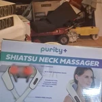Purity+ Shiatsu Neck Massager 8 Kneading Heads Heat Usb For Shoulder. Fixed Price $50.00.