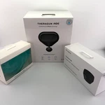 Theragun Mini Massager Black + Supersoft Attachment Skin Bundle New Sealed. Fixed Price $128.97.