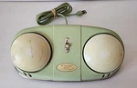 Vintage Dr. Scholls Electric Foot Massager Mint Green Works Great. Fixed Price $19.60.