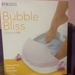 New Homedics Bubble Bliss Spa With Heat Massaging Footbath Pink. Fixed Price $18.59.
