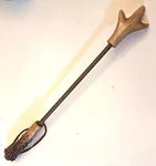 Rivers Edge 521 Deluxe Deer Antler Back Scratcher 20" Steel Shaft Leather Strap. Fixed Price $19.92.