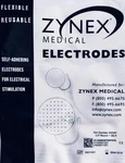 1 Sealed Pack Of 4 Zynex Medical Electrodes Round Part #300027 Reusable. Fixed Price $9.99.