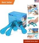 Adjustable Pressure Palm Massage Tool For Trigger Point Therapy - Full Body Use. Fixed Price $12.99.