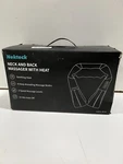 Nekteck Shiatsu Neck And Back Massager With Heat (LMS-801), Black & Blue. Fixed Price $14.98.