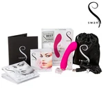 Swan The Mini Wand Woman Vibrator Spot Massager Vibe Dildo. Fixed Price $73.34.