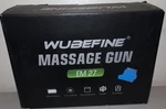 Wubefine Em 27 Massage Gun Percussion Deep Tissue 12MM 3200RPM 2500MAH Grip. Fixed Price $34.99.