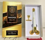 Face Massager Roller Golden 3D Electric Facial And Shape. Fixed Price $22.00.