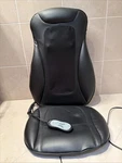 Brookstone Shiatsu Seat Topper With Massage And Heat. Fixed Price $33.25.