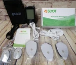 Dual Channel Tens Ems Unit 24 Modes Muscle Stimulator With 10 Pads, 4SDOT. Fixed Price $27.00.