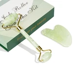 100% Natural Jade Facial Massage Roller & Gua Sha Set Gift Box Beauty Tools. Fixed Price $8.55.