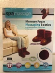 Spa Massage Women's Memory Foam Massaging Booties Red SZ(6-8)VIBRATION Read Disc. Fixed Price $20.00.