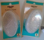 Equate Beauty Oval-shaped Foot Pumice Stone With Grip Massager 2-PACK. Fixed Price $7.99.