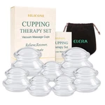 Elera Silicone Cupping Therapy Set, Professionally Chinese 7PCS, Clear. Fixed Price $46.56.