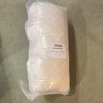 Ybz 3D Knitted Cotton Massage Pillow Ergonomic Neck Back White Gray. Fixed Price $20.75.