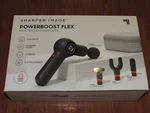 New Sealed - Sharper Image Powerboost Flex Pivot Percussion Massager 1016012. Fixed Price $41.45.