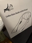 Just Relax Cordless Shiatsu Shoulder And Neck Massager With Heat, Gray. Fixed Price $24.63.
