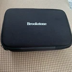 Brookstone Cordless Hot & Cold Percussion Massager BK1777M-BLK Black 5 Heads. Fixed Price $65.00.