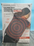 Calming Comfort CWT04106 Heating Pad With Massage Vibrations - Gray New Open Box. Fixed Price $27.00.