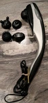 Homedics HHP-340H-2 Percussion Body Massager W/ Heat Heads Works Great. Fixed Price $28.87.