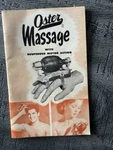 Vintage Oster Stim-u-lax Junior Model 1 Electric Hand Massager W/ Box & Manual. Fixed Price $69.99.