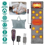 Full Body Electric Mat For Bed W/ Shiatsu Heated Neck Massager Home. Fixed Price $54.08.