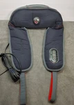 Brookstone Neck & Shoulder Massager W/ Heat Pulse, Soothe, Energize Tested. Fixed Price $53.95.