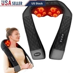 Shiatsu Pillow Massager Deep Kneading Heat Adjustable Intensity Full Body Relief. Fixed Price $49.34.