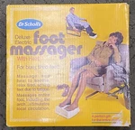 Dr Scholls Deluxe Electric Foot Massager No. 413X With Heat - Vintage Ivory. Fixed Price $55.00.