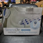 Serenelife Bubble Bath Mat Body Massage W/ Remote Control PHSPAMT22. Fixed Price $50.00.