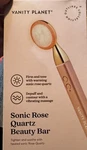 Vanity Planet Sonic Rose Quartz Beauty Bar Face Massager Heated Pink. Fixed Price $18.00.