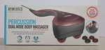Homedics Percussion Dual Node Body Massager W/ Heat HHP-285HJ-2 Nib. Fixed Price $32.99.