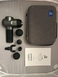 Bob And Brad QL/DMS.C2-D Mini Massage Gun 5 Heads, Carrying Case Black. Fixed Price $36.99.