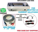 New Electrode Lead Wire For Current Solutions, Quattro 2.5 Muscle Stim 84". Fixed Price $54.99.