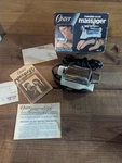 Oster Swedish-style Massager, 126-11A, Box & Instructions Included, Works! 1982. Fixed Price $24.99.