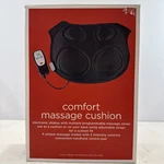 Comfort Cushion Shiatsu Back Massager With Remote, Adjustable Straps. Fixed Price $29.92.