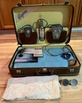 Vtg 50S Niagara Thermo Cyclopad Massager Therapy Suitcase Cycloid Heat Hand Unit. Fixed Price $125.00.